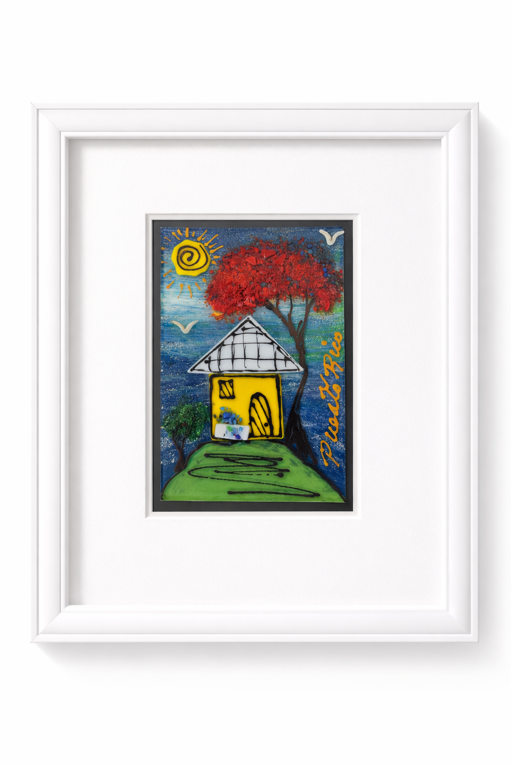 Casita de Campo  Shadow Box